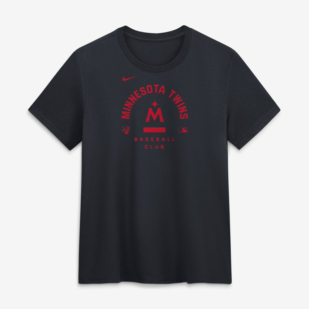 Minnesota Twins Nike Women's Authentic Collection Early Work Tri-Blend Dri-FIT T-Shirt - MLB