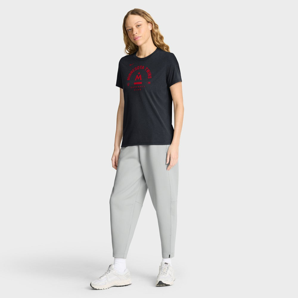Minnesota Twins Nike Women's Authentic Collection Early Work Tri-Blend Dri-FIT T-Shirt - MLB