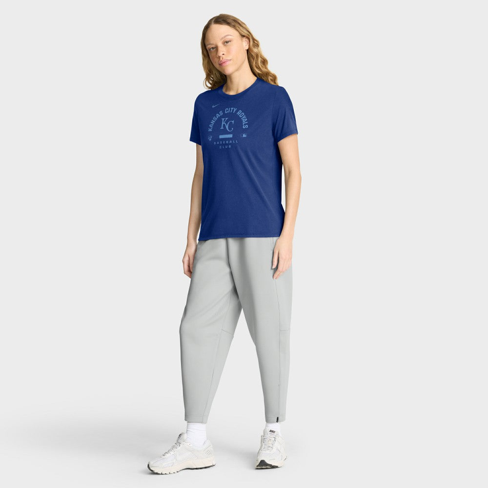 Kansas City Royals Nike Women's Authentic Collection Early Work Tri-Blend Dri-FIT T-Shirt - MLB