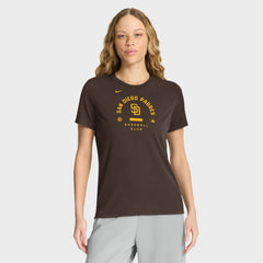 San Diego Padres Nike Women's Authentic Collection Early Work Tri-Blend Dri-FIT T-Shirt - MLB