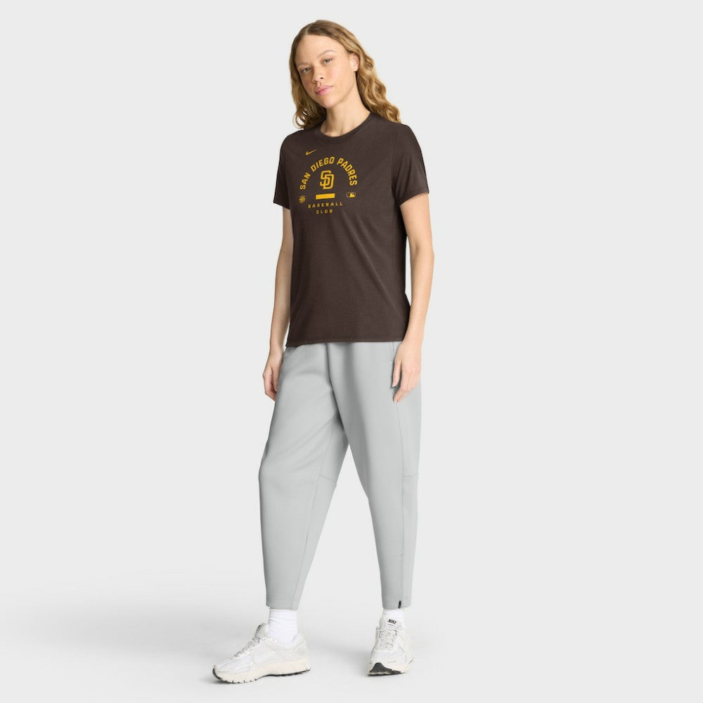 San Diego Padres Nike Women's Authentic Collection Early Work Tri-Blend Dri-FIT T-Shirt - MLB