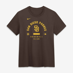 San Diego Padres Nike Women's Authentic Collection Early Work Tri-Blend Dri-FIT T-Shirt - MLB