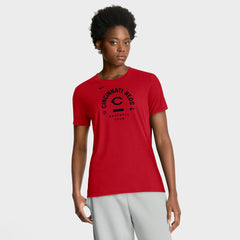 Cincinnati Reds Nike Women's Authentic Collection Early Work Tri-Blend Dri-FIT T-Shirt - MLB