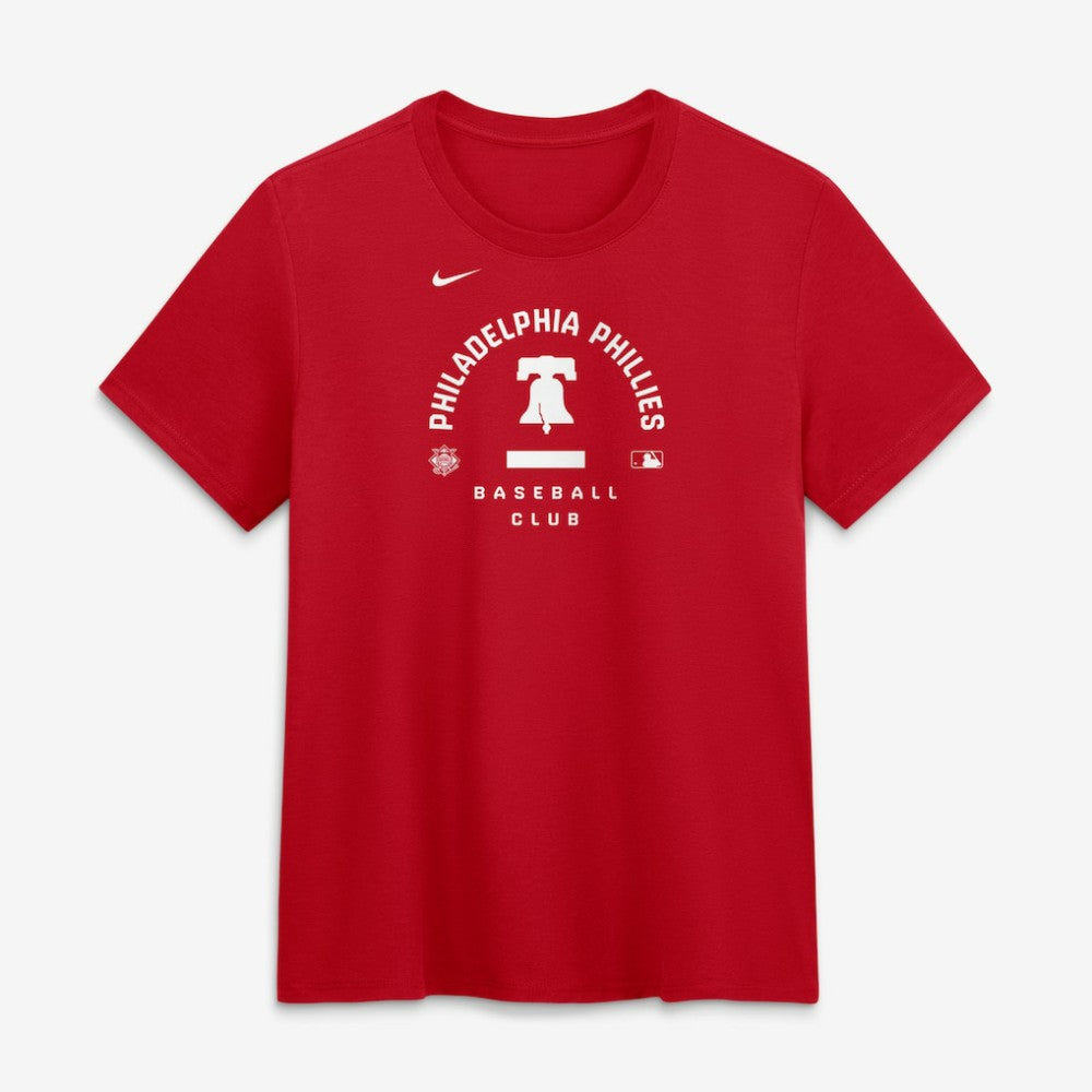 Philadelphia Phillies Nike Women's Authentic Collection Early Work Tri-Blend Dri-FIT T-Shirt - MLB
