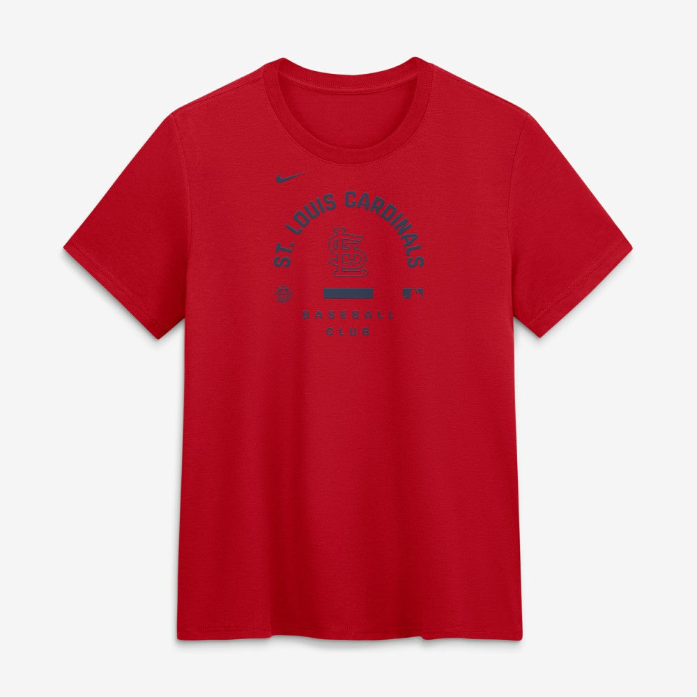 St. Louis Cardinals Nike Women's Authentic Collection Early Work Tri-Blend Dri-FIT T-Shirt - MLB