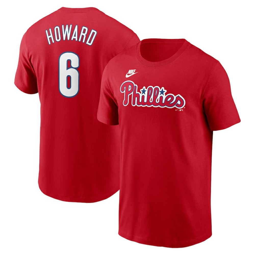 Ryan Howard Philadelphia Phillies Nike Fuse Name & Number T-Shirt - MLB