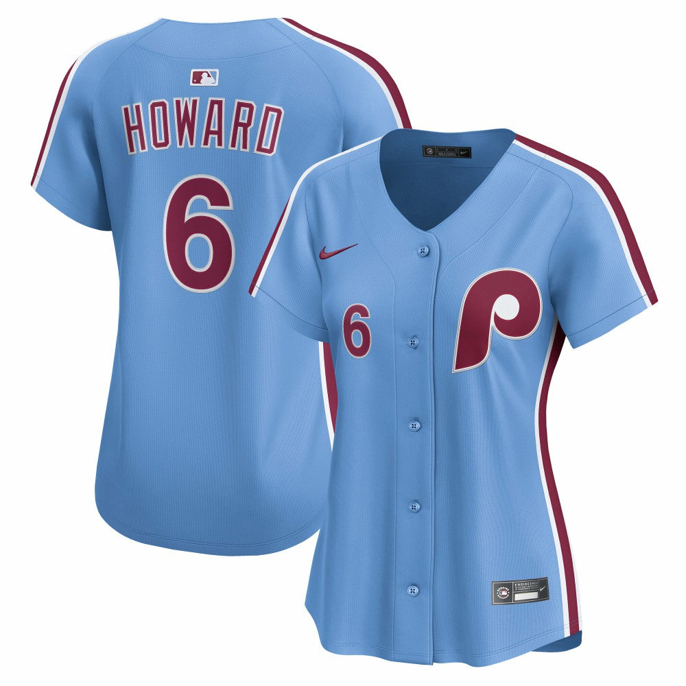 Ryan Howard Philadelphia Phillies Nike Women's Alternate Limited Jersey - MLB