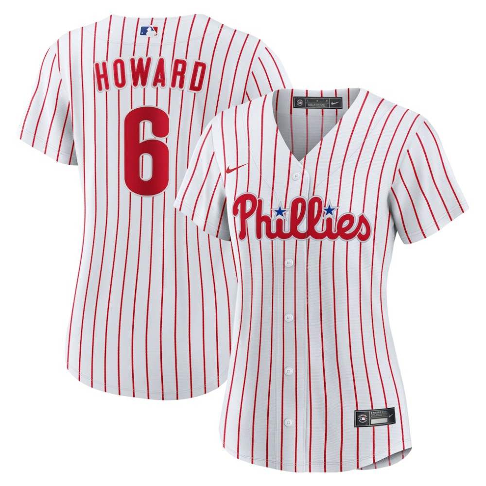 Ryan Howard Philadelphia Phillies Nike Women's Replica Jersey - MLB
