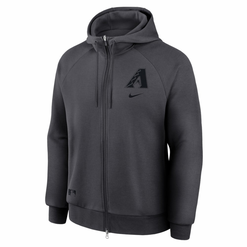 Arizona Diamondbacks Nike Authentic Collection Player Raglan Dri-FIT Full-Zip Hoodie - MLB