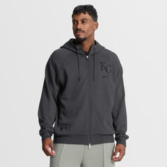 Kansas City Royals Nike Authentic Collection Player Raglan Dri-FIT Full-Zip Hoodie - MLB