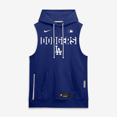 Los Angeles Dodgers Nike Authentic Collection Standard Issue Dri-FIT Sleeveless Hoodie - MLB