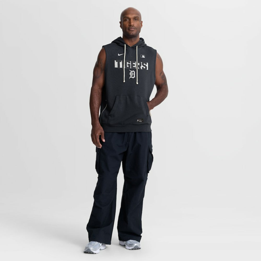 Detroit Tigers Nike Authentic Collection Standard Issue Dri-FIT Sleeveless Hoodie - MLB