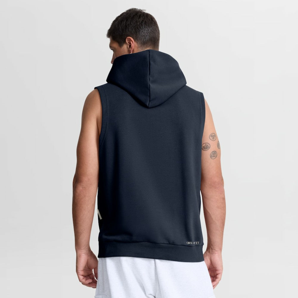 Atlanta Braves Nike Authentic Collection Standard Issue Dri-FIT Sleeveless Hoodie - MLB