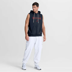 Atlanta Braves Nike Authentic Collection Standard Issue Dri-FIT Sleeveless Hoodie - MLB