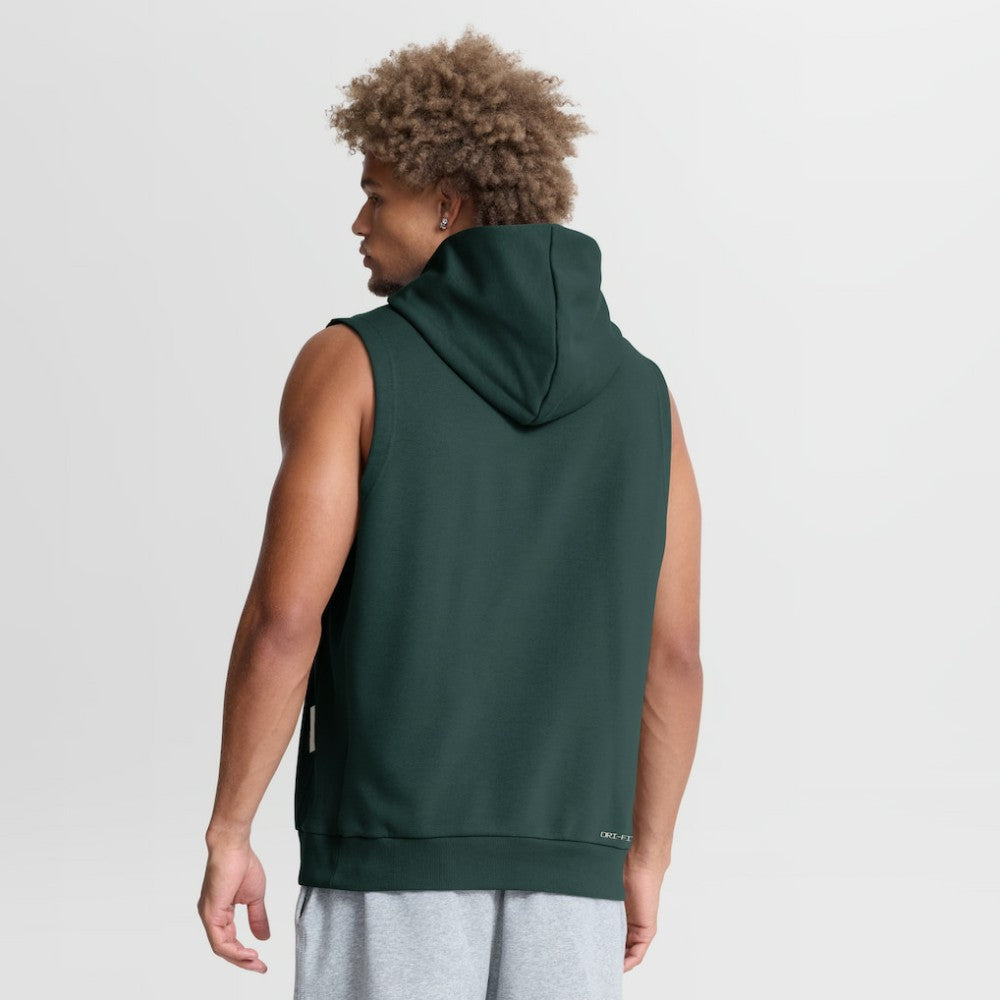 Athletics Nike Authentic Collection Standard Issue Dri-FIT Sleeveless Hoodie - MLB