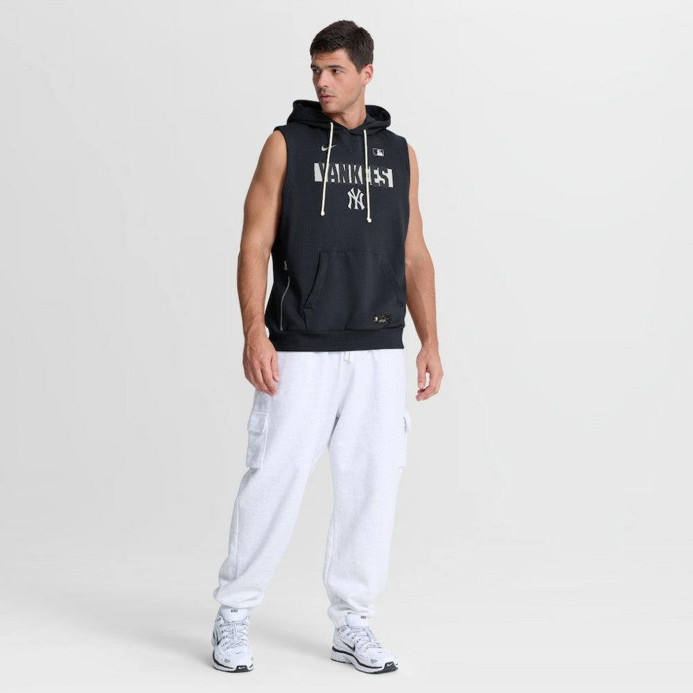 New York Yankees Nike Authentic Collection Standard Issue Dri-FIT Sleeveless Hoodie - MLB