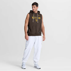 San Diego Padres Nike Authentic Collection Standard Issue Dri-FIT Sleeveless Hoodie - MLB