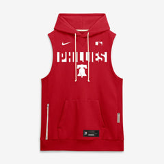 Philadelphia Phillies Nike Authentic Collection Standard Issue Dri-FIT Sleeveless Hoodie - MLB