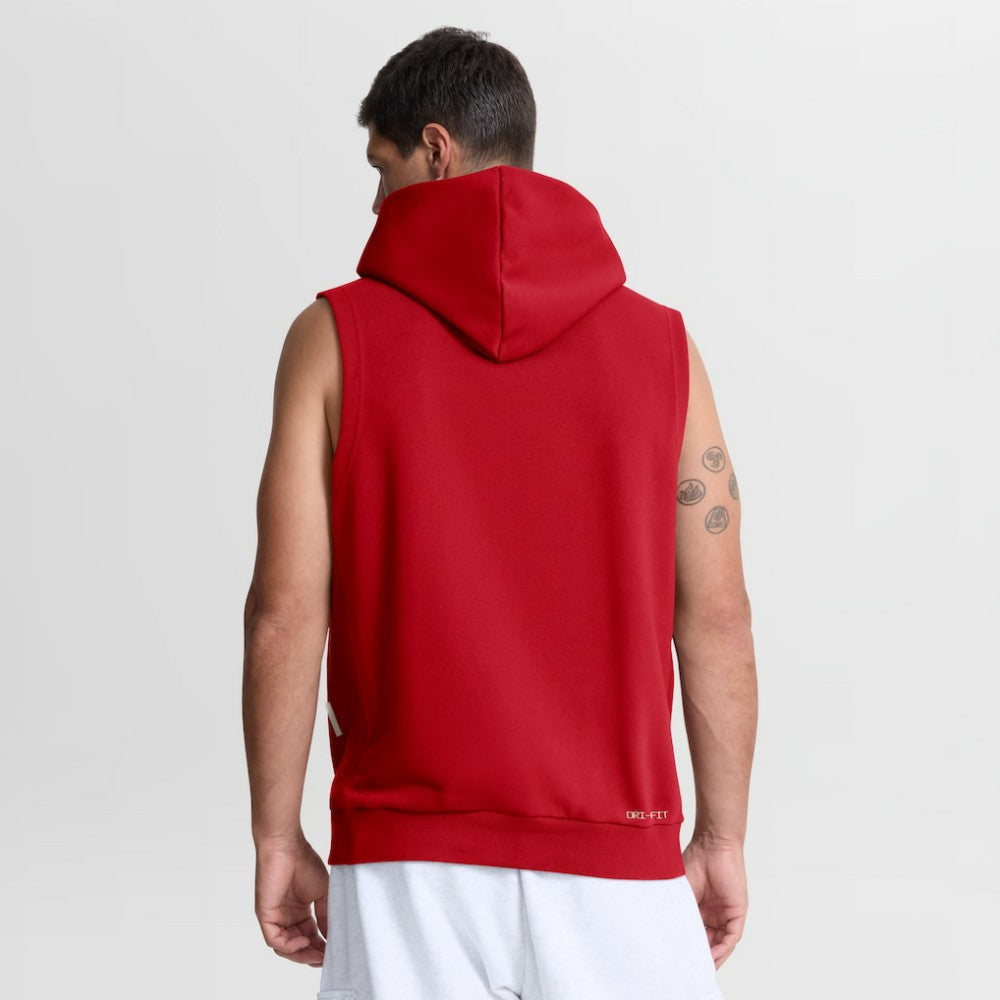 Washington Nationals Nike Authentic Collection Standard Issue Dri-FIT Sleeveless Hoodie - MLB