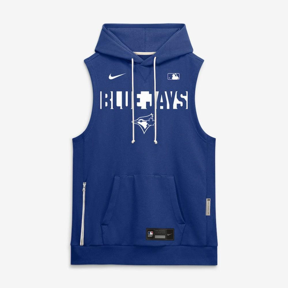 Toronto Blue Jays Nike Authentic Collection Standard Issue Dri-FIT Sleeveless Hoodie - MLB
