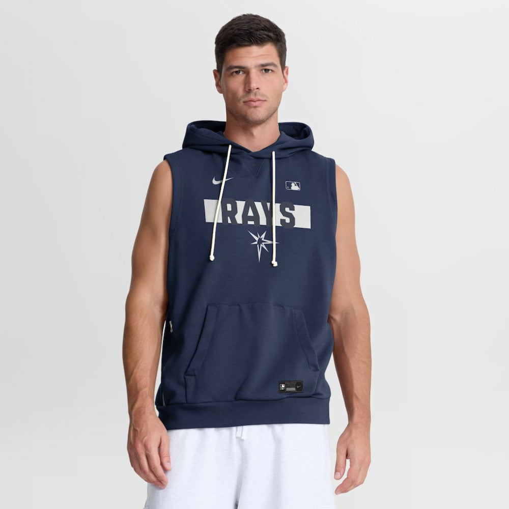 Tampa Bay Rays Nike Authentic Collection Standard Issue Dri-FIT Sleeveless Hoodie - MLB