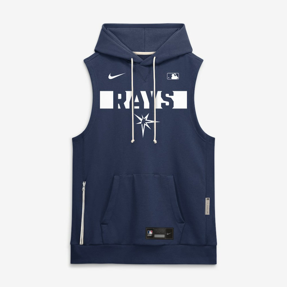Tampa Bay Rays Nike Authentic Collection Standard Issue Dri-FIT Sleeveless Hoodie - MLB