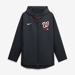 Washington Nationals Nike Authentic Collection Raglan Therma-FIT Full-Zip Hooded Jacket - MLB