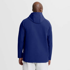 Texas Rangers Nike Authentic Collection Raglan Therma-FIT Full-Zip Hooded Jacket - MLB
