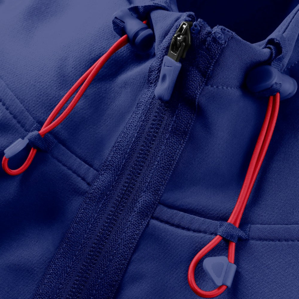 Texas Rangers Nike Authentic Collection Raglan Therma-FIT Full-Zip Hooded Jacket - MLB