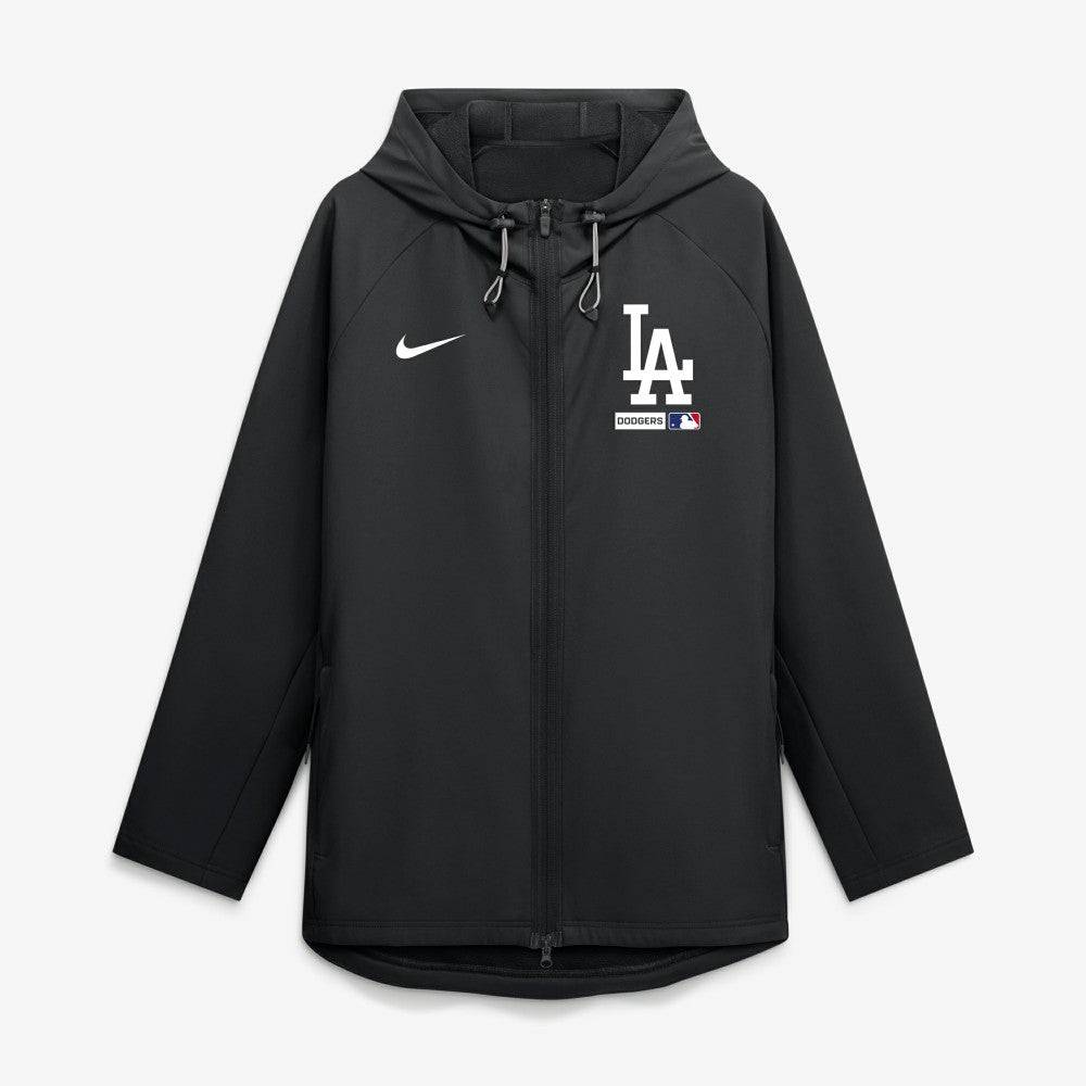 Los Angeles Dodgers Nike Authentic Collection Raglan Therma-FIT Full-Zip Hooded Jacket - MLB