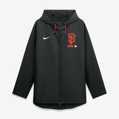 San Francisco Giants Nike Authentic Collection Raglan Therma-FIT Full-Zip Hooded Jacket - MLB