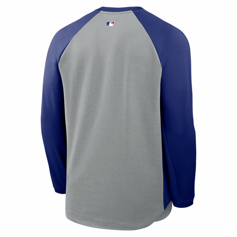 Los Angeles Dodgers Nike Authentic Collection Raglan Dri-FIT Sweatshirt - MLB