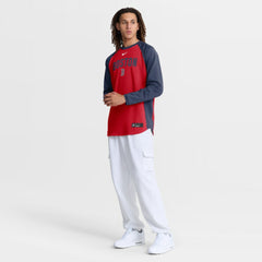 Boston Red Sox Nike Authentic Collection Raglan Dri-FIT Sweatshirt - MLB