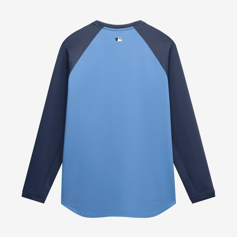Tampa Bay Rays Nike Authentic Collection Raglan Dri-FIT Sweatshirt - MLB