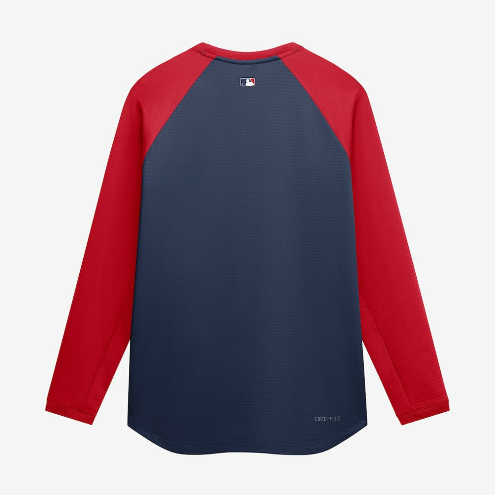 St. Louis Cardinals Nike Authentic Collection Raglan Dri-FIT Sweatshirt - MLB