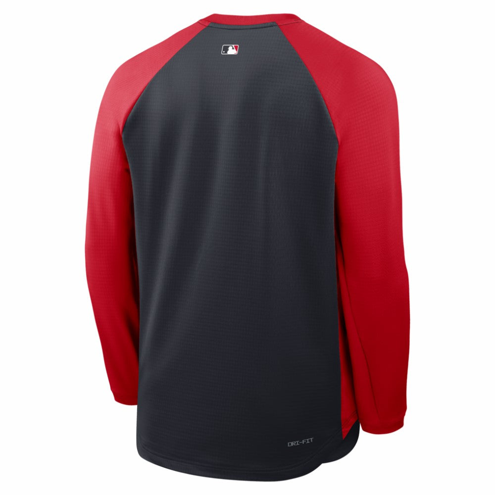 Washington Nationals Nike Authentic Collection Raglan Dri-FIT Sweatshirt - MLB