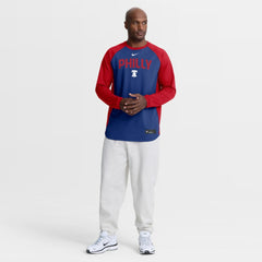 Philadelphia Phillies Nike Authentic Collection Raglan Dri-FIT Sweatshirt - MLB