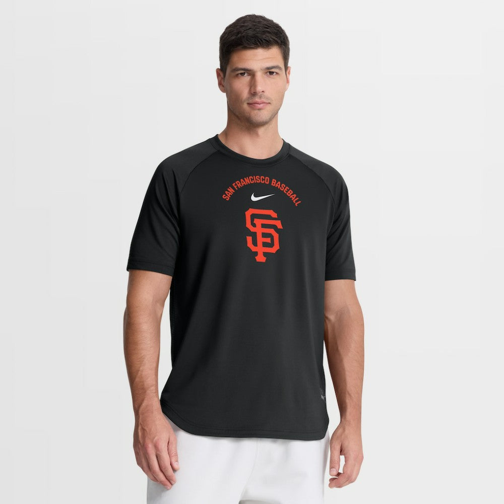 San Francisco Giants Nike Authentic Collection Batting Practice Pre-Game Raglan Dri-FIT Top - MLB