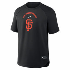 San Francisco Giants Nike Authentic Collection Batting Practice Pre-Game Raglan Dri-FIT Top - MLB