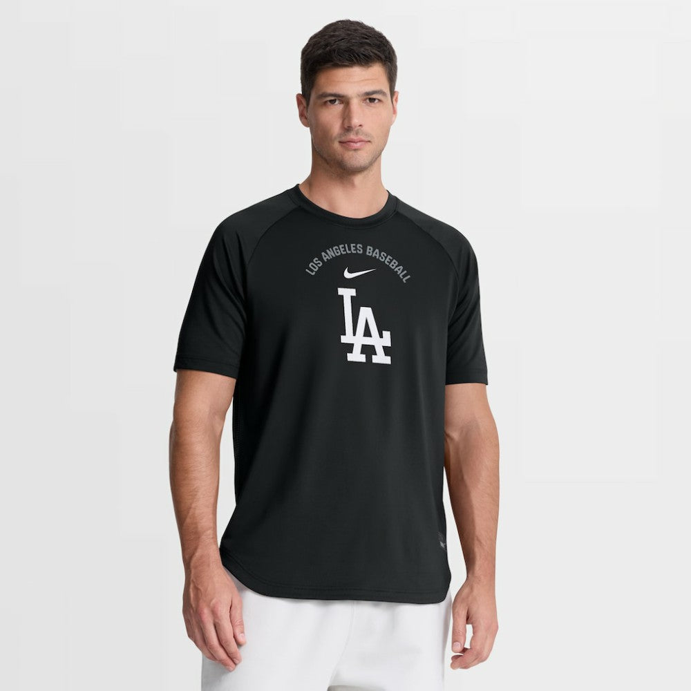 Los Angeles Dodgers Nike Authentic Collection Batting Practice Pre-Game Raglan Dri-FIT Top - MLB
