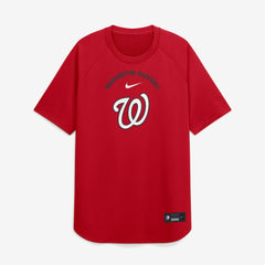 Washington Nationals Nike Authentic Collection Batting Practice Pre-Game Raglan Dri-FIT Top - MLB