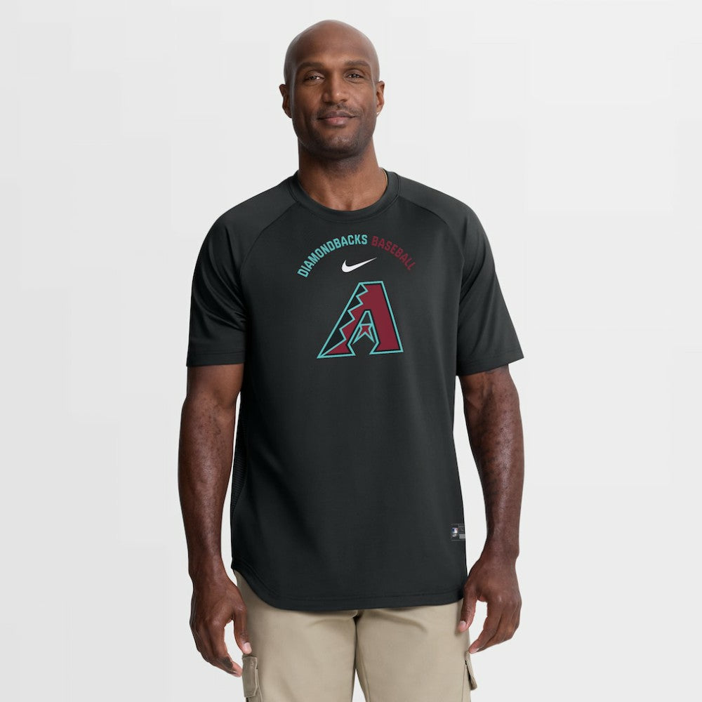 Arizona Diamondbacks Nike Authentic Collection Batting Practice Pre-Game Raglan Dri-FIT Top - MLB