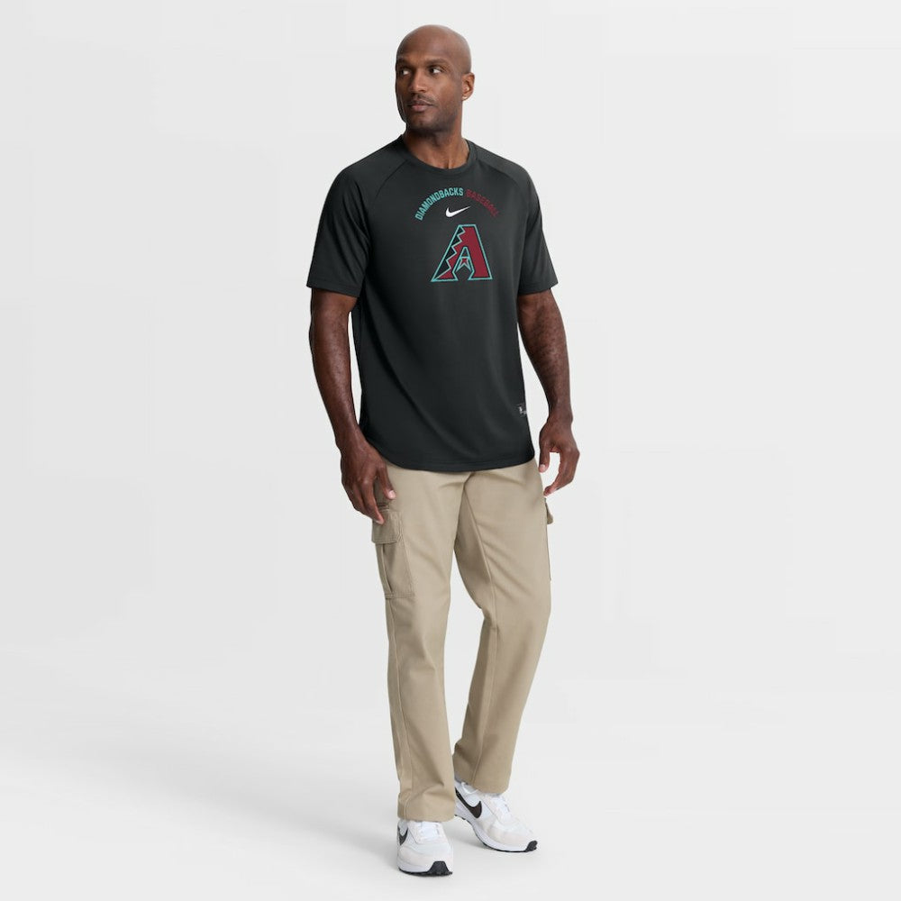 Arizona Diamondbacks Nike Authentic Collection Batting Practice Pre-Game Raglan Dri-FIT Top - MLB