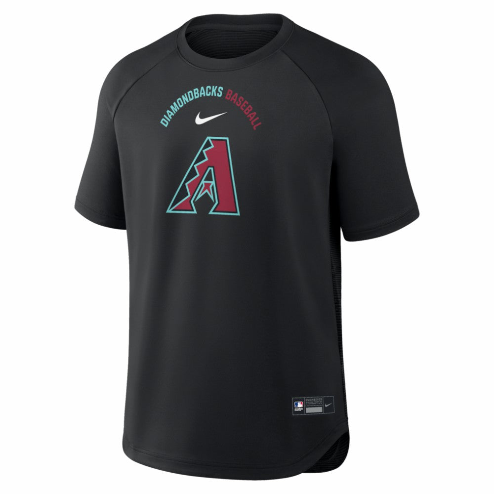 Arizona Diamondbacks Nike Authentic Collection Batting Practice Pre-Game Raglan Dri-FIT Top - MLB