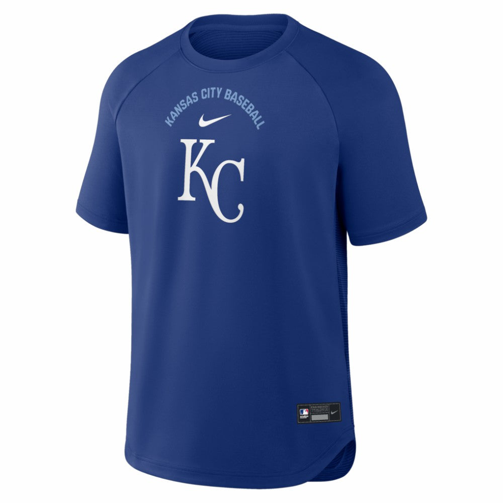 Kansas City Royals Nike Authentic Collection Batting Practice Pre-Game Raglan Dri-FIT Top - MLB