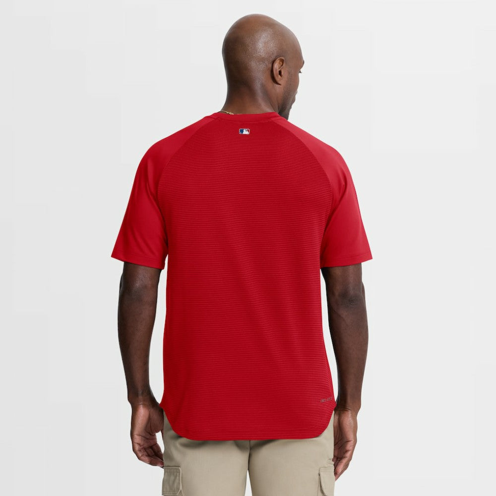 Philadelphia Phillies Nike Authentic Collection Batting Practice Pre-Game Raglan Dri-FIT Top - MLB