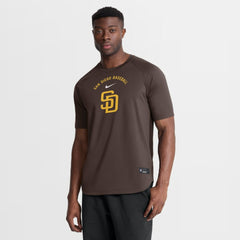 San Diego Padres Nike Authentic Collection Batting Practice Pre-Game Raglan Dri-FIT Top - MLB