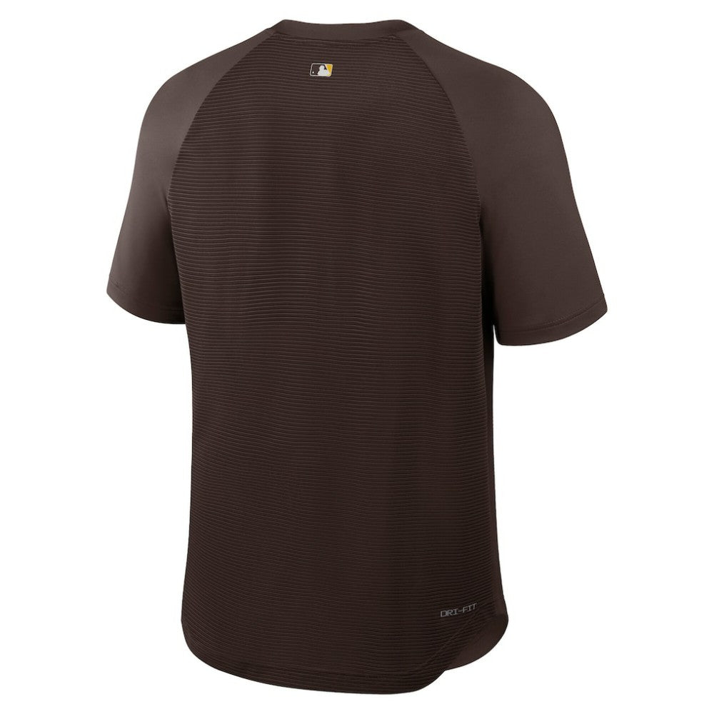 San Diego Padres Nike Authentic Collection Batting Practice Pre-Game Raglan Dri-FIT Top - MLB