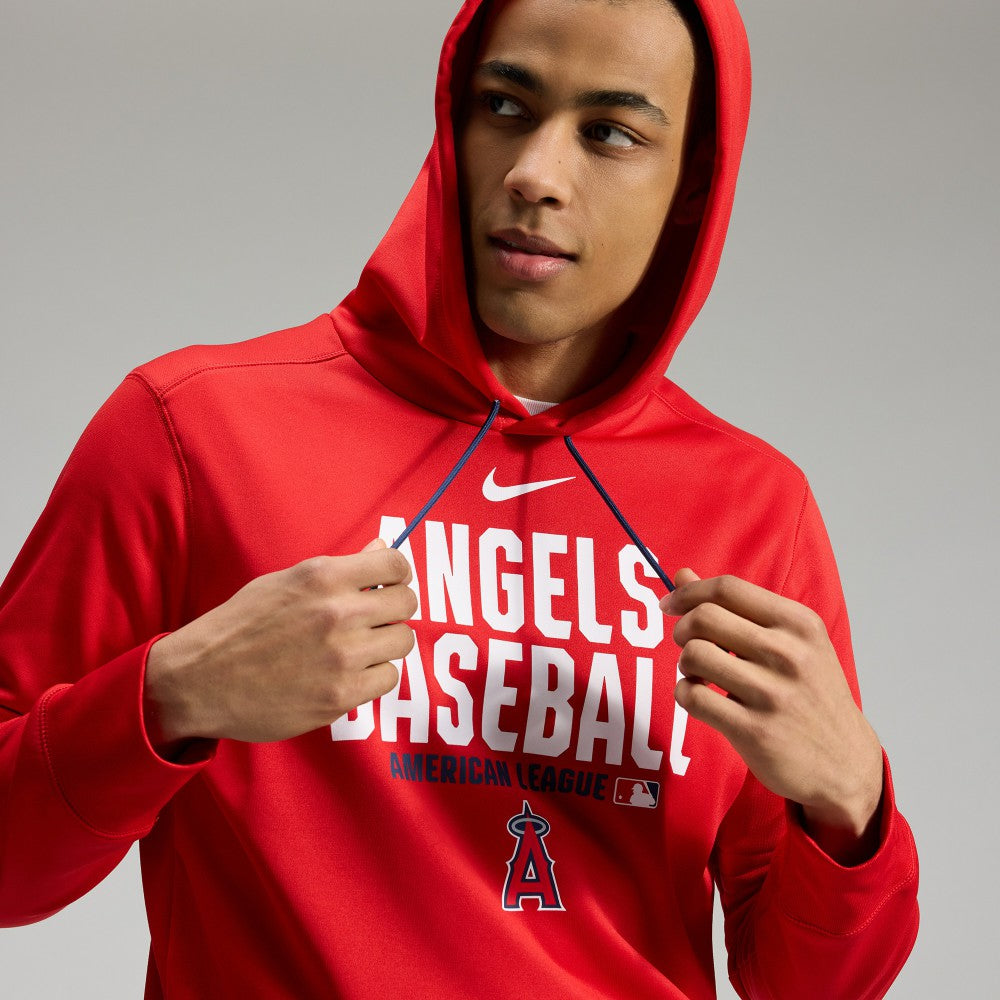 Los Angeles Angels Nike Authentic Collection Therma-FIT Hoodie - MLB