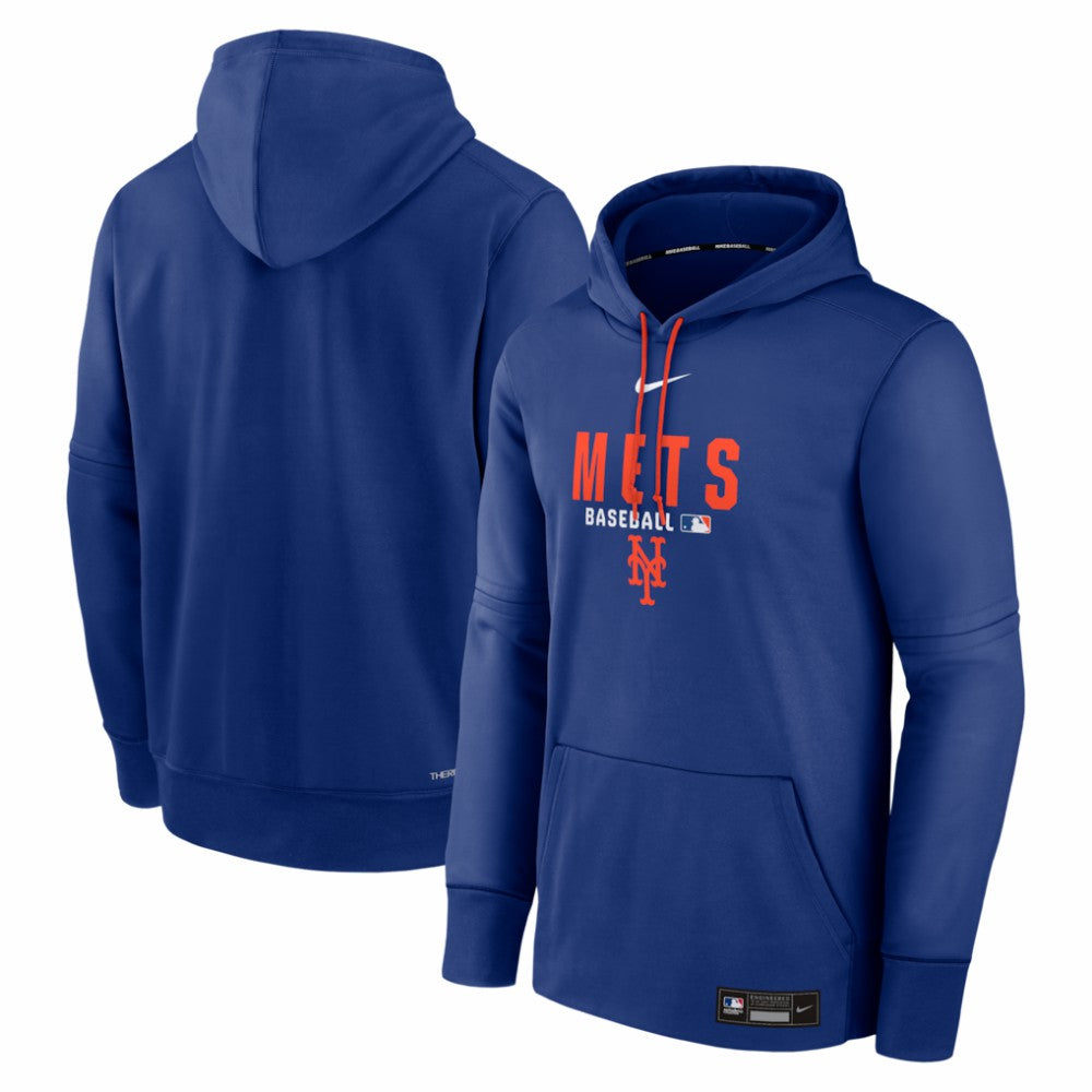 New York Mets Nike Authentic Collection Therma-FIT Hoodie - MLB